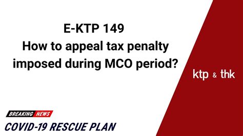 Individuals pay progressive tax rates. Why tax penalty still imposed by LHDN even submission ...