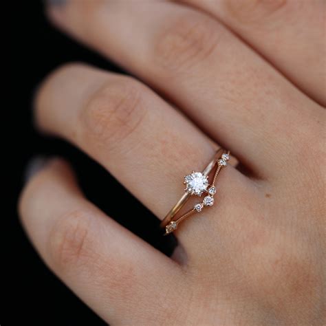 Check spelling or type a new query. Kataoka | Diamond Solitaire 18k Rose Gold Ring at Voiage ...