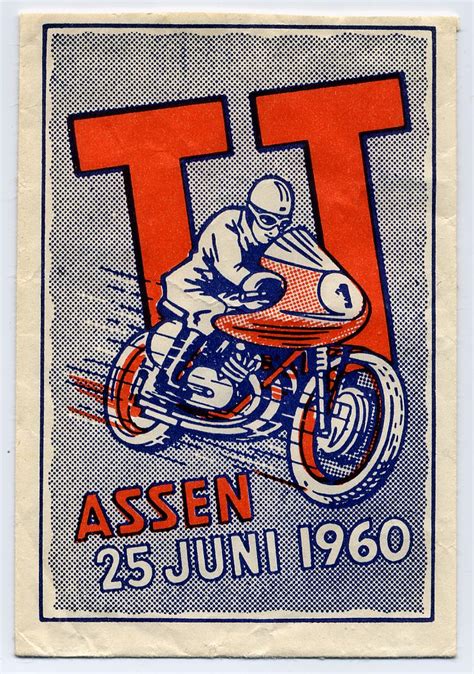 Jun 12, 2021 · in de ronde van zwitserland zijn de renners toe aan een tijdrit. Suikerzakje van TT Assen uit 1960. Uit archief Martin ...