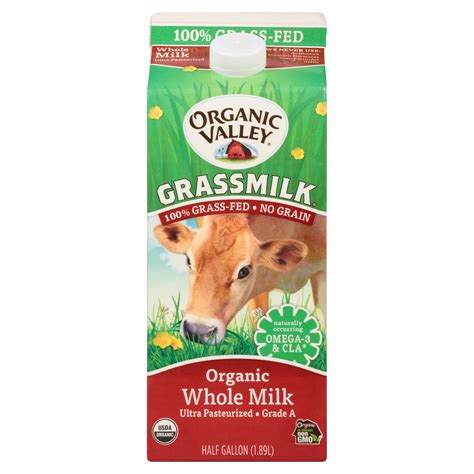 Organic Valley Whole Grassmilk, 64 Fl Oz - Walmart.com