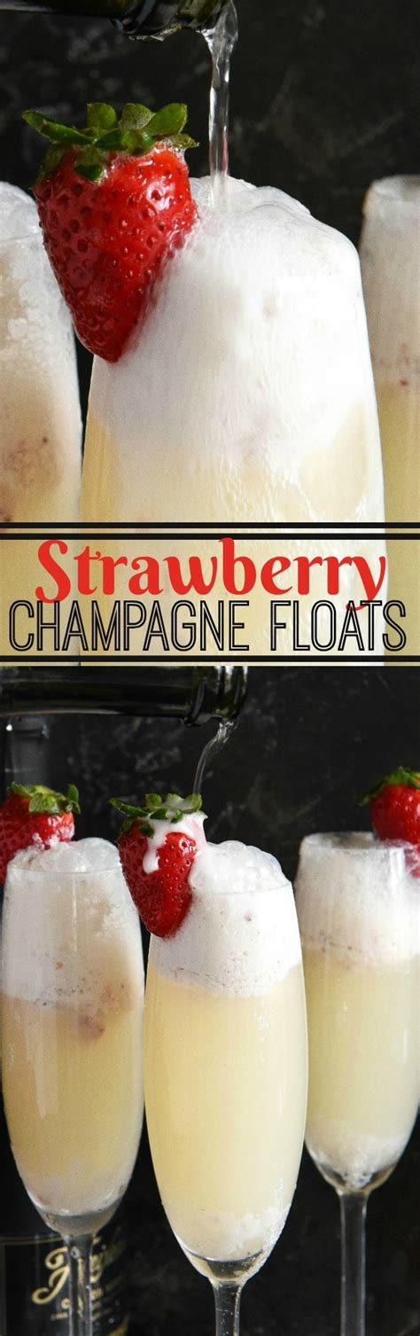 Maybe you would like to learn more about one of these? Strawberry Champagne Floats | The Novice Chef