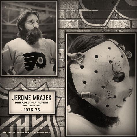 Последние твиты от petr mrazek (@pmrazek34). Jerome Mrazek, 1975-76 Philadelphia Flyers #хоккей # ...