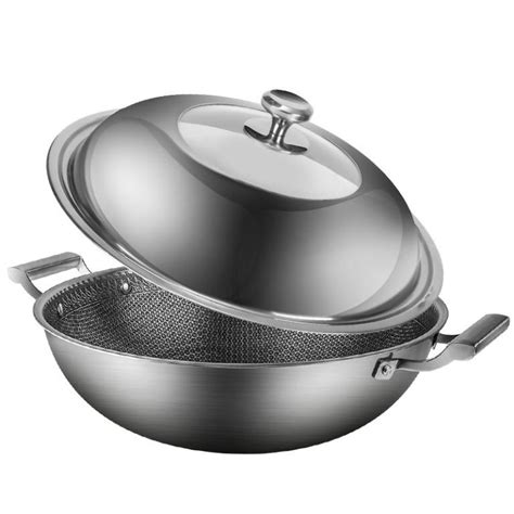 Get all varieties of honeycomb wok to suit your purposes at alibaba.com. BN 38cm Stainless Steel Honeycomb Non-Stick Frying Wok ...