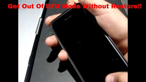 How to exit recovery mode on iphone 11, iphone 11 pro, and iphone 11 pro max. Enter And Exit DFU Mode On iPhone Running iOS 10 Without ...