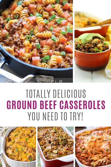 I will definitely be using this recipe for future vegan meals so thank you!!! 22 Easy Ground Beef Casserole Recipes for Budget Friendly ...