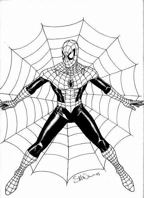 Cancella tutte le linee guida ed ecco fatto, hai appena disegnato spider man! Disegno da colorare Spiderman nella categoria cartoni ...