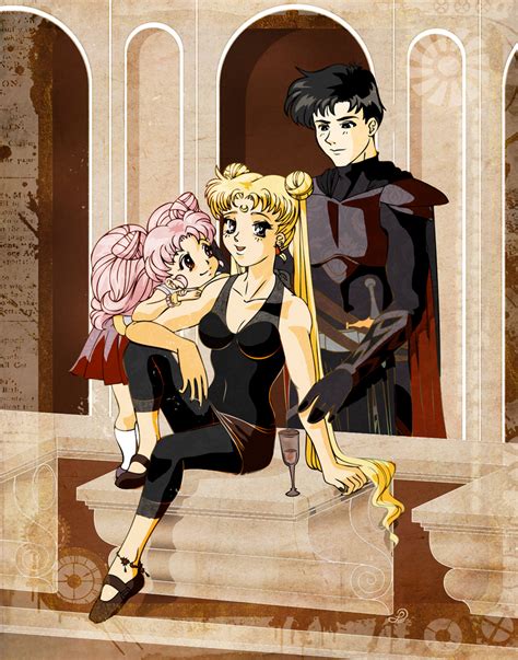 (linguistics) a tree of genetically related languages or dialects formed by grouping them according to their most recent common ancestor. Sailor Moon and Family by bandeau on DeviantArt