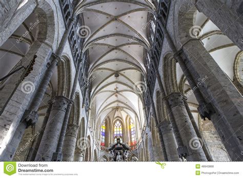Other christian denominations having significant following in the country include various branches of protestantism and eastern orthodoxy and their. Interiors Of Saint Nicholas' Church, Ghent, Belgium Stock ...