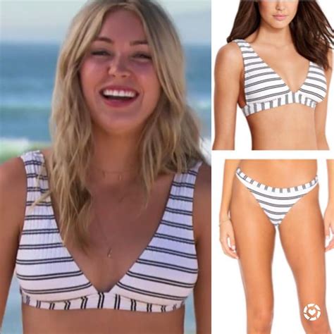 The bachelor's colton underwood and cassie randolph stopped by the studio on thursday, march 14, and couldn't be more smitten with each other. Cassie Randolph's Striped Bikini | Striped bikini, Bikinis ...