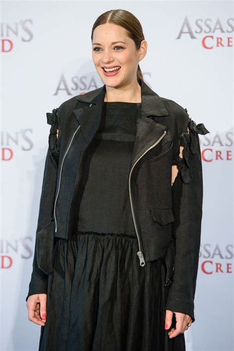 But there's violence in 'macbeth' as well. MARION COTILLARD at 'Assassin's Creed' Photocall in Moscow ...