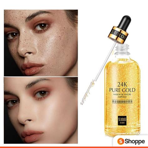 Split ends and frizz are no match for these formulas that will help straighten and shine. SENANA 24K Pure Gold Ampoule Serum 100ml - Drop Ship Sri Lanka