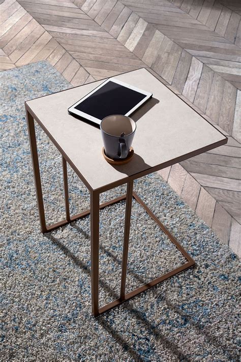 Add a touch of glam with this accent table featuring a. Life tall side table in 2020 | Coffee table metal frame ...