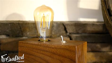 By diy montrealaugust 3, 2017home accents, lightingedison, lamp, lighting, toggle in this post, i'll show you how to make what i call the edison wooden block lamp. How To Build A DIY Edison Bulb Lamp — Crafted Workshop