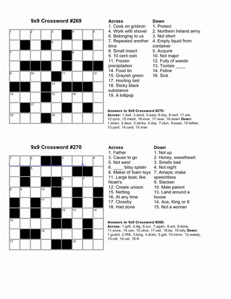 Enjoy our free printable crossword puzzles for kids. Printable Crossword Puzzles For Young Adults | Printable Crossword Puzzles