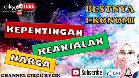 A kekurangan pengeluaran makanan berbanding modal. EKONOMI TINGKATAN 4 : KEPENTINGAN KEANJALAN HARGA (CUKAI ...