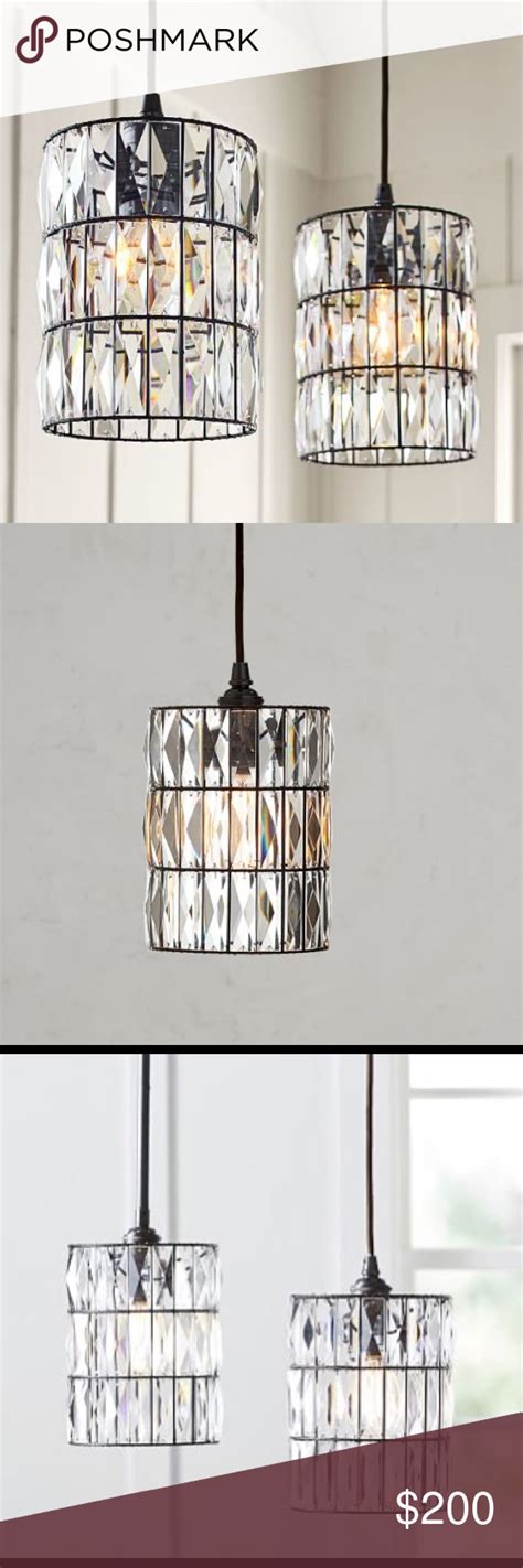 Maybe you would like to learn more about one of these? Pottery Barn Adeline Crystal Pendant in 2020 (With images ...