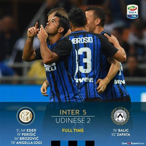 Below you will find a lot of statistics that make it easier predict the result for. Inter 5 - 2 Udinese Highlight Video Serie Tim A 2017 ...