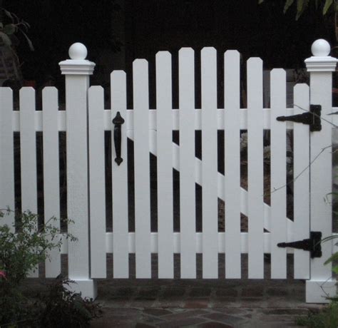 Forget digging deep holes or pouring concrete this unique system takes a lot of the. Picket Fence Gate#fence #gate #picket#fence #gate # ...