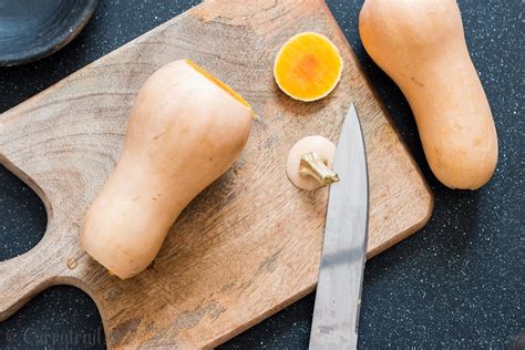 What vessel you cook it in; How To Peel and Cut Butternut Squash Easily - CurryTrail