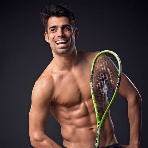 Control of the 't' is paramount. Canadian squash player Shawn Delierre : LadyBoners