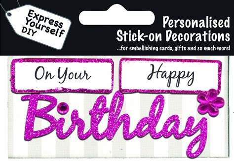 Make printable and virtual bingo cards. Make It Personal (Caption Topper) - Birthday (On Your ...