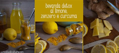 Se volete seguire tutte le ricette di menta e peperoncino potete farlo anche su facebook. Bevanda detox al limone, zenzero e curcuma - Ricette di ...