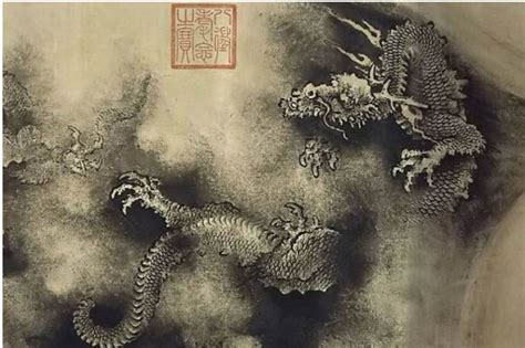 His eyes were like the stars. Chinese Dragon Art - from mythology to artwork China Artlover