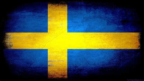 The national flag is blue with a yellow nordic or scandinavian cross (a representation of christianity) that extends to the borders. Swedish Flag Wallpaper (70+ images)