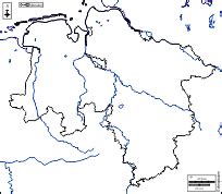 Die größten städte sind hannover. Niedersachsen: Kostenlose Karten, Kostenlose stumme Karten ...