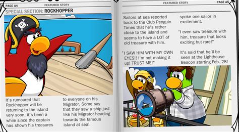 Waddle around and meet new friends to hangout! February / March Updates: New Newpaper + Penguin Style ...