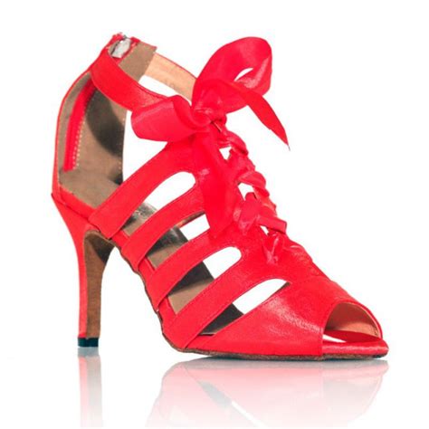 Voir plus d'idées sur le thème chaussure de danse latine, chaussure, danse latine. Chaussures de danse Label Latin"Laetitia" rouge - www ...