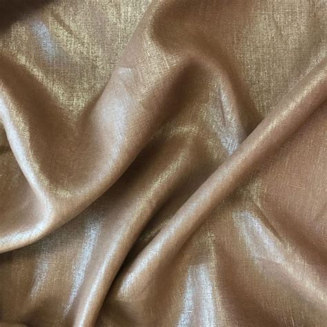 Find deals on products in fabric on amazon. Nevada Linen - Metallic - Brown/Silver | Fashion fabric ...