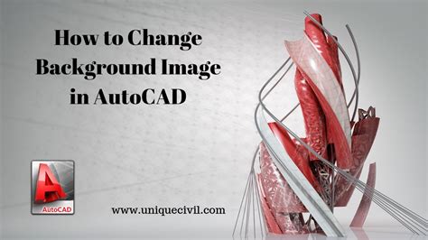 The default color of the paper in a layout is white, but perhaps you would like it to blue or maybe black. How to Change Background Image in AutoCAD - YouTube