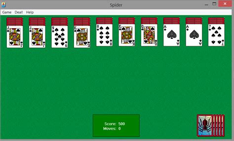 Spider solitaire is played with two full decks, 104 cards. Start Playing Free Spider Solitaire