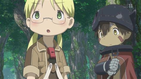 Made in abyss — манга авторства акихито цукуси, повествующая о приключениях девочки рико и робота рега в подземелье. 「メイドインアビス」4話感想 底を目指し2人探窟、食事シーン ...