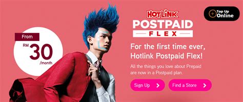 Hotlink has introduced postpaid flex, a mobile plan where customers can enjoy unlimited social, chat and music bundles. Hotlink Postpaid Flex with Unlimited Calls & SMS- RM30/month