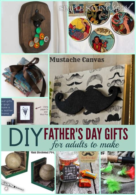 40 best gift ideas for dad from daughters. Over 20 DIY Father's Day Gifts for Adults to Make ...