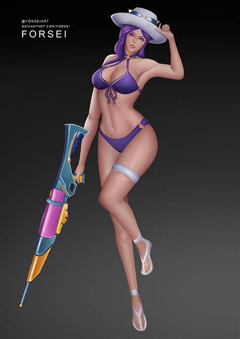 Submitted 2 years ago by krawiain my sights. Pool party Caitlyn by Forsei on DeviantArt