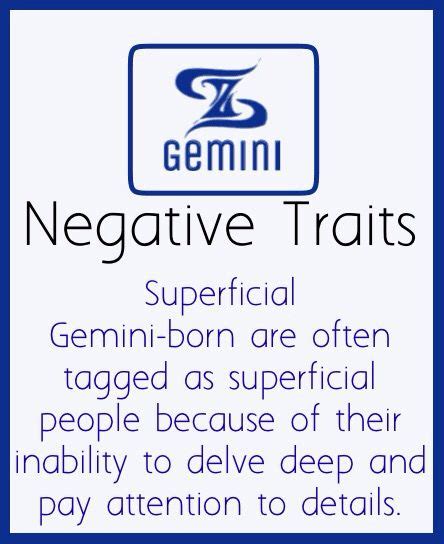 This is because cancer's ruler, the moon, waxes and wanes from new to full and back to new again. Gemini | Negative traits, Gemini