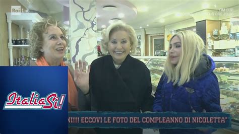 Le "Signorine Buonasera" raccontano la festa di Nicoletta ...