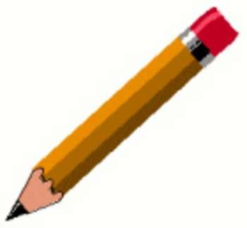 The artist of this art are. Free Clipart Picture of a Short Pencil