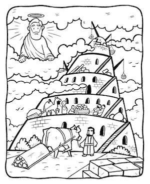 Use the download button to view the full image of tower of babel coloring page printable, and download it in your computer. Tower of Babel Coloring Page - Children's Ministry Deals