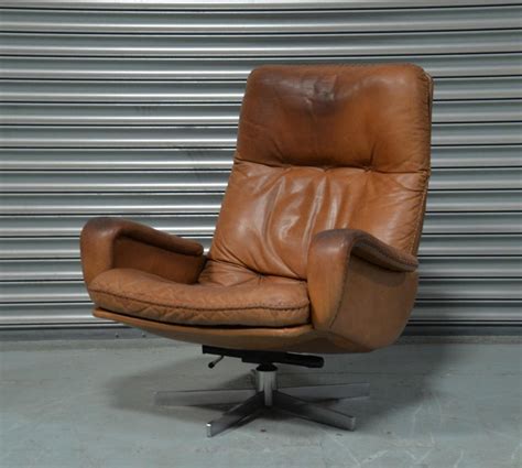 Shop for swivel rocker chair with ottoman at bed bath & beyond. Vintage De Sede S 231 James Bond Swivel Lounge Armchair ...