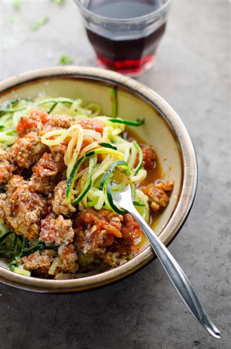 How long does spiralized zucchini last in the fridge. Spiralized Zucchini Noodles (Zoodles) + Turkey Meat Sauce ...