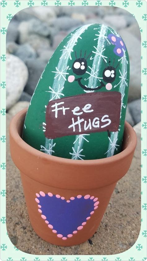 Its stark shoots may be tipped in orange or pink in. 50+ painted rocks that look like succulents & cacti ...