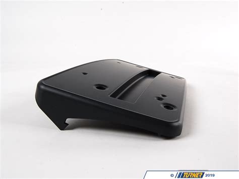 2x bmw m power license number plate holders / frames m3, m5 x6m, m6. 51117110218 - Genuine BMW Front Licence plate holder - E46 325Ci 330Ci | Turner Motorsport