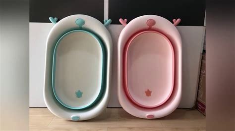 Lalu taruh mainan mandi anak dalam bak tersebut. Baby Foldable Bath Tub Bak Mandi lipat Anak Bayi dari ...