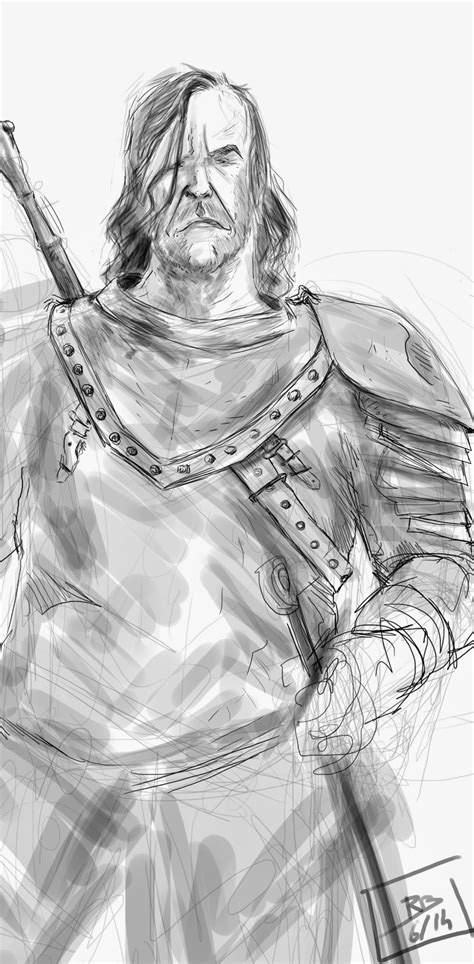Build a great empire, gather a strong army and conquer. les dessins de Roro: Game of Thrones _ The Hound _ WIP