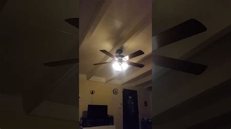 First, the fan motor is a sealed unit, without running the fan in over 1 month it. Ceiling fan LED light flicker - YouTube