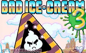 Bad ice cream 3 full gameplay walkthrough. Bad Ice-Cream 1 Player Game